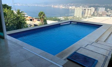 Acapulco villa en Joyas de Brisamar, espectacular vista desde cualquier lugar de la casa