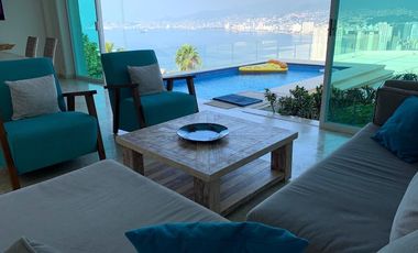 Acapulco villa en Joyas de Brisamar, espectacular vista desde cualquier lugar de la casa