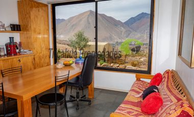 Venta de hermosa parcela de 10.000 m2, con 3 cabañas, agua de riego. Sector Mamalluca, Vicuña. $180 millones.