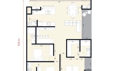 Departamentos en PREVENTA, Cumbres del Valle