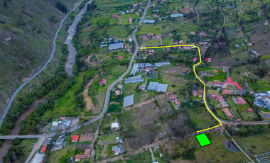Terreno de venta en Paute sector Chicti