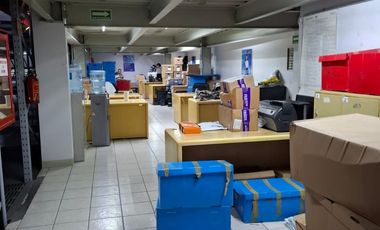 BODEGA EN RENTA CON UNA AREA DE 1,885 M2, EN LA COLONIA DEL CARMEN, ALCALDIA COYOACAN