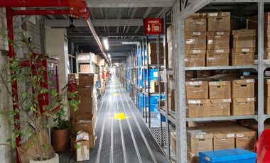 BODEGA EN RENTA CON UNA AREA DE 1,885 M2, EN LA COLONIA DEL CARMEN, ALCALDIA COYOACAN