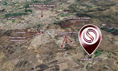 Lote para 34 viviendas en comunidad con campo de golf, en venta, San Miguel de Allende.