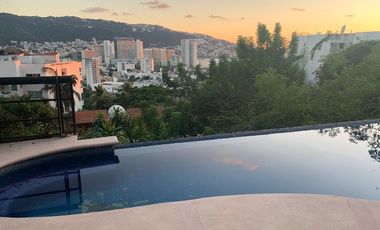 ACAPULCO LOMAS DE COSTA AZUL EN VENTA 6 VILLAS INDIVIDUALES , ALBERCA