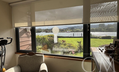 Hermoso departamento primera linea al Rio Calle Calle