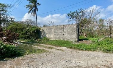 Terreno cerca de Av. Miguel Aleman ideal bodegas, taller, central camioneta, casas interes social