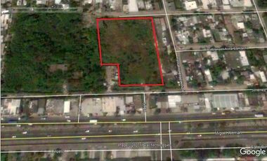 Terreno cerca de Av. Miguel Aleman ideal bodegas, taller, central camioneta, casas interes social