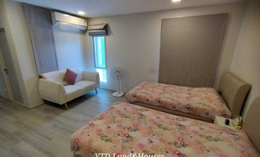 2-story townhouse for sale  in Anya Ratchapruek Nakhon In project. French Country Style design house from Land and House, with furniture, price 6.85 m