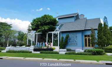 2-story townhouse for sale  in Anya Ratchapruek Nakhon In project. French Country Style design house from Land and House, with furniture, price 6.85 m