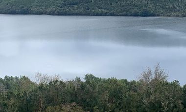 Parcela  con borde Lago Natri de 2,52 há. Sector Miraflores, Chonchi, Chiloé