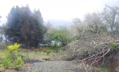Parcela  con borde Lago Natri de 2,52 há. Sector Miraflores, Chonchi, Chiloé
