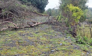 Parcela  con borde Lago Natri de 2,52 há. Sector Miraflores, Chonchi, Chiloé