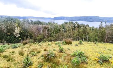 Parcela  con borde Lago Natri de 2,52 há. Sector Miraflores, Chonchi, Chiloé