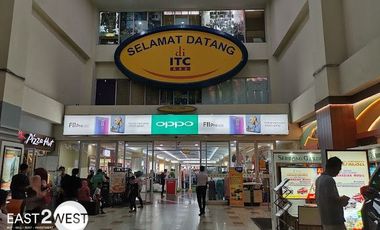 Dijual Kios ITC BSD City Tangerang Selatan Murah Lokasi Ramai Sangat Strategis Siap Pakai