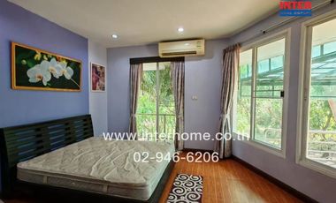 2-storey detached house, 11 rai, 289 sq m., Dom Duangsamorn Mansion, Road 304, Chachoengsao-Kabin Buri, Lat Phrao 2 Road, Khlong Khuen, Chachoengsao