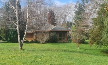 Linda Parcela con casa y cabaña