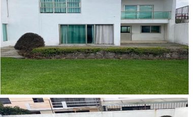 CASA EN FRECCIONAMIENTO CON VIGILANCIA Y JARDIN