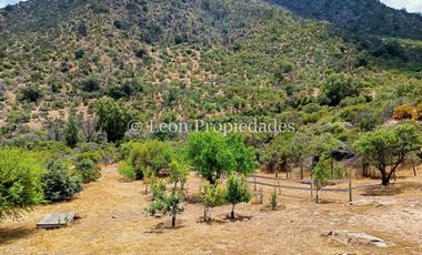 Leon Propiedades vende parcela con casa en Fundo Alhué, Curacaví.