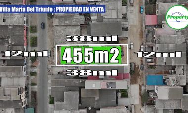 Villa María del Triunfo - Terreno en venta