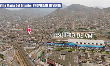 Villa María del Triunfo - Terreno en venta