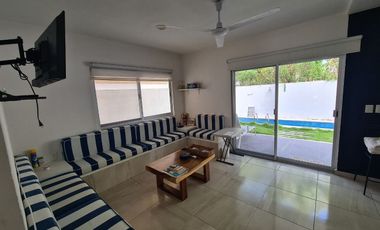 Casa en venta amueblada en Residencial Aldea Kiin, Puerto Morelos 🌴✨