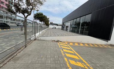 terreno comercial de alquiler en manta av.4nov 3825m2