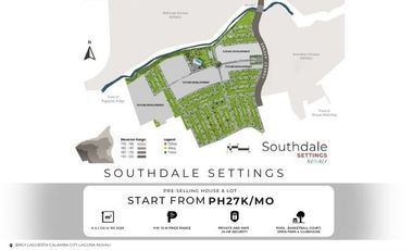 Rush Sale House and Lot For Sale Near to Xavier School & Mirriam College in Nuvali Southdale Settings