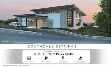 Premium House and Lot For Sale in Sta Rosa Laguna Nuvali 3BR 2 T&B Southdale Settings
