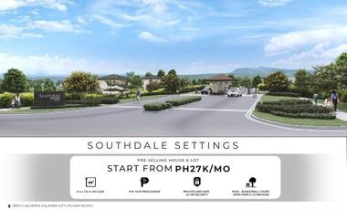 Premium House and Lot For Sale in Sta Rosa Laguna Nuvali 3BR 2 T&B Southdale Settings