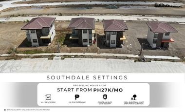 Premium House and Lot For Sale in Sta Rosa Laguna Nuvali 3BR 2 T&B Southdale Settings