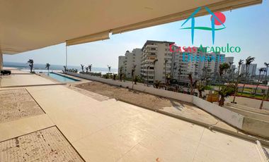 ¡Gran oportunidad! Departamento de playa para restaurar. Con vista lateral al mar