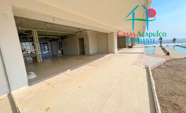¡Gran oportunidad! Departamento de playa para restaurar. Con vista lateral al mar