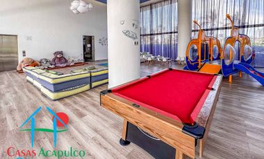 ¡Gran oportunidad! Departamento de playa para restaurar. Con vista lateral al mar