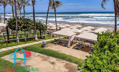 ¡Gran oportunidad! Departamento de playa para restaurar. Con vista lateral al mar