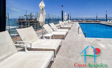¡Gran oportunidad! Departamento de playa para restaurar. Con vista lateral al mar