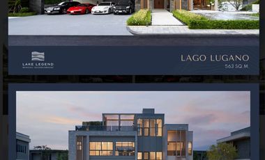 Lake legend Bangna-Suvarnabhumi: 214.20sqwah 563sqm. 4bed 4bath by the lake 99,000,000 Am: 065619----