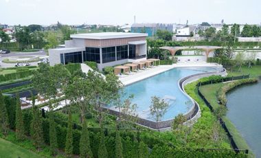 Lake legend Bangna-Suvarnabhumi: 214.20sqwah 563sqm. 4bed 4bath by the lake 99,000,000 Am: 065619----