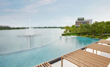Lake legend Bangna-Suvarnabhumi: 214.20sqwah 563sqm. 4bed 4bath by the lake 99,000,000 Am: 065619----