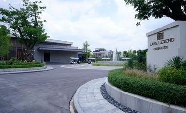 Lake legend Bangna-Suvarnabhumi: 214.20sqwah 563sqm. 4bed 4bath by the lake 99,000,000 Am: 065619----