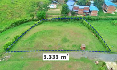 LOTE CAMPESTRE EN  CONDOMINIO PARA LA VENTA