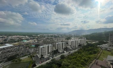 Vía a la costa, Se Alquila Hermoso Departamento de 2 dormitorios con Hermosa Vista