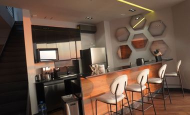 PENTHOUSE EN VENTA EN TORRE ABRIC, 2 PISOS, A 2 MINUTOS DEL PERIFÉRICO, TOTALMENTE AMUEBLADO, 3 RECÁMARAS, 3 BAÑOS,, PUEBLA