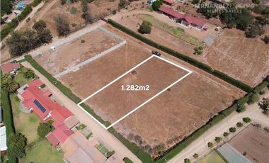 MANTAGUA - VENTA TERRENO DE 1.282m2 QUINTERO