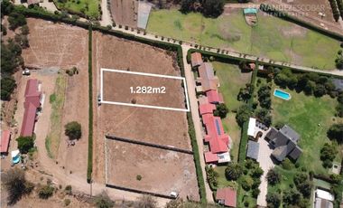 MANTAGUA - VENTA TERRENO DE 1.282m2 QUINTERO