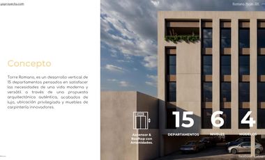 DESARROLLO VERTICAL EN PREVENTA EN CHAPULTEPEC ORIENTE