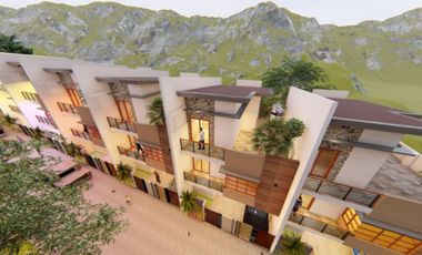 3 Storey House with 1 Open Basement along Marcos Highway