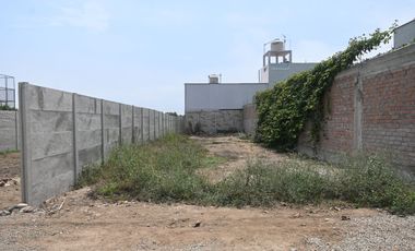 VENDO TERRENO PARA CASA DE PLAYA 450 M² BUJAMA BAJA - ACCS Y DER.