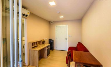 คุ้มสุด! คอนโดใกล้ ม.กรุงเทพ วิวสวย โครงการ พลัมคอนโด รังสิต อไลฟ์ 1 (Plum Condo Rangsit Alive 1) ชั้น 8 ขนาด 26.25 ตร.ม. ปล่อยเช่าก็เวิร์ค อยู่เองก็เ