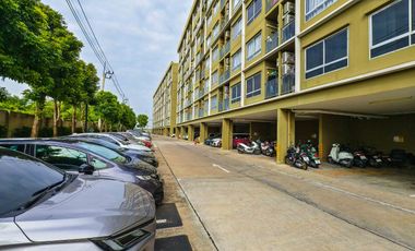 คุ้มสุด! คอนโดใกล้ ม.กรุงเทพ วิวสวย โครงการ พลัมคอนโด รังสิต อไลฟ์ 1 (Plum Condo Rangsit Alive 1) ชั้น 8 ขนาด 26.25 ตร.ม. ปล่อยเช่าก็เวิร์ค อยู่เองก็เ